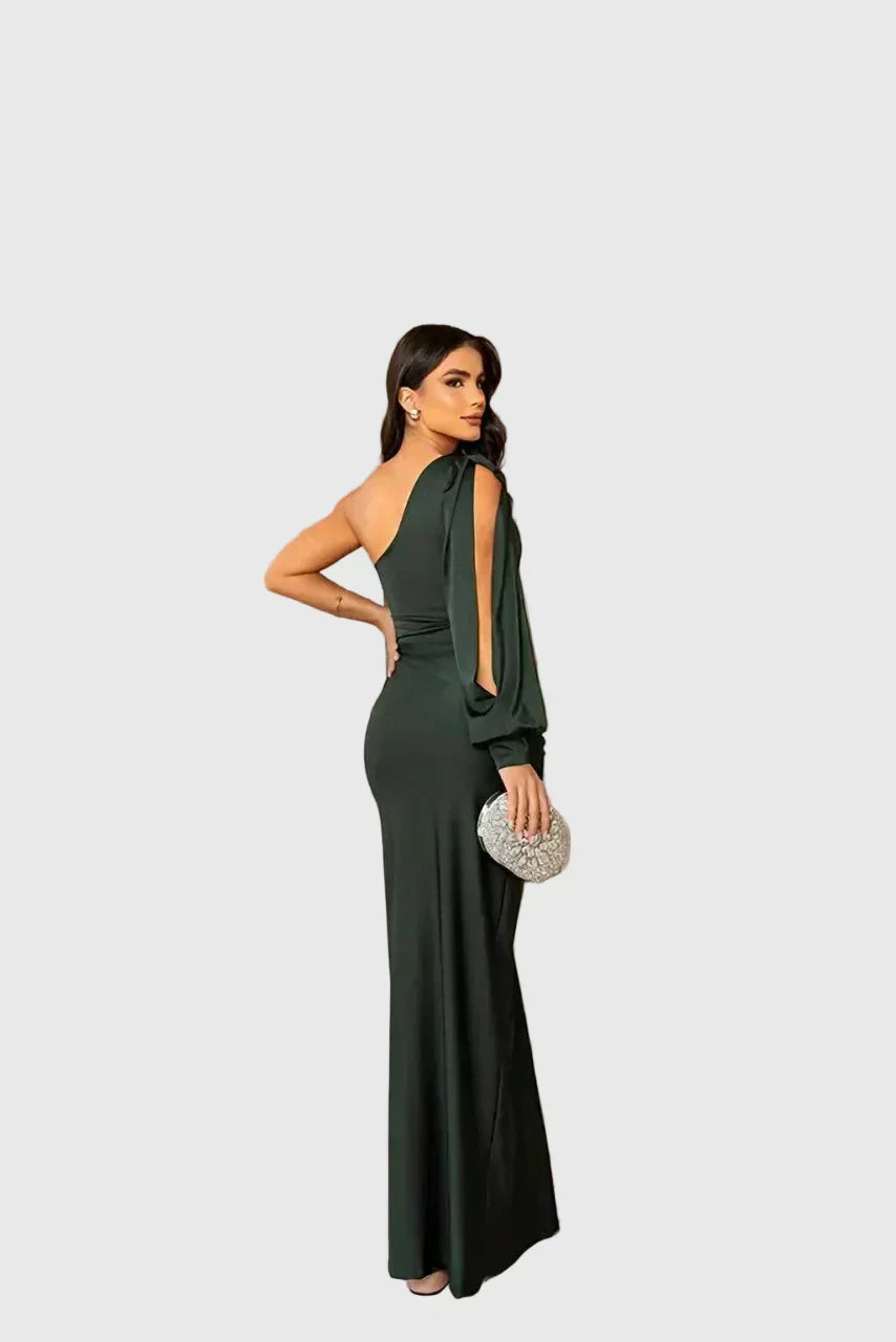 Melyssa | Robe de Soirée Maxi Élégante et Fluide
