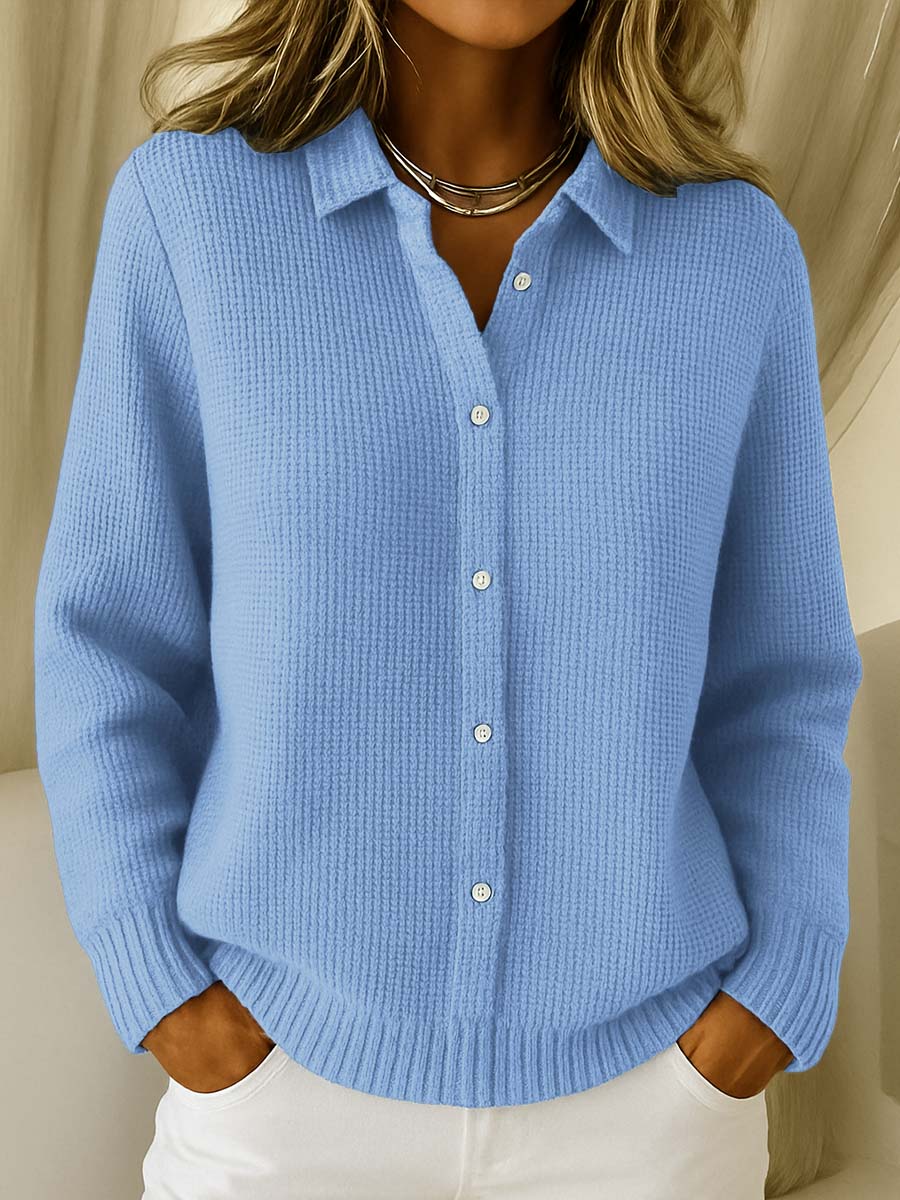 Patricia | Cardigan Texturé à Boutons
