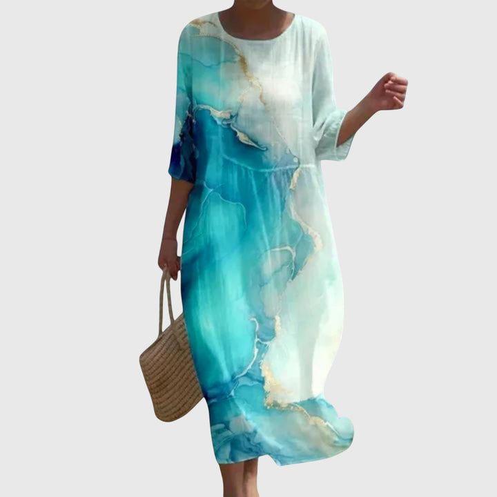 Hayley™ | Robe Maxi Florale Élegante