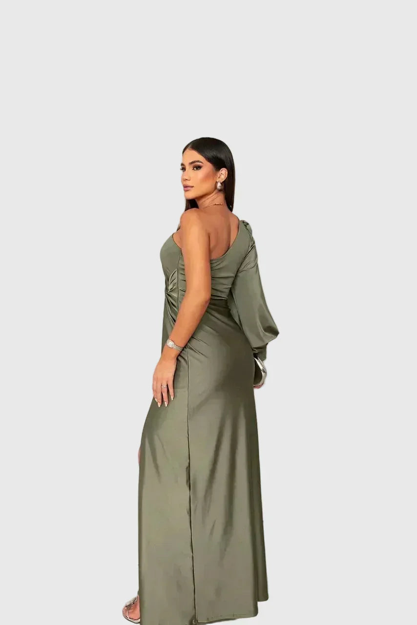 Melyssa | Robe de Soirée Maxi Élégante et Fluide