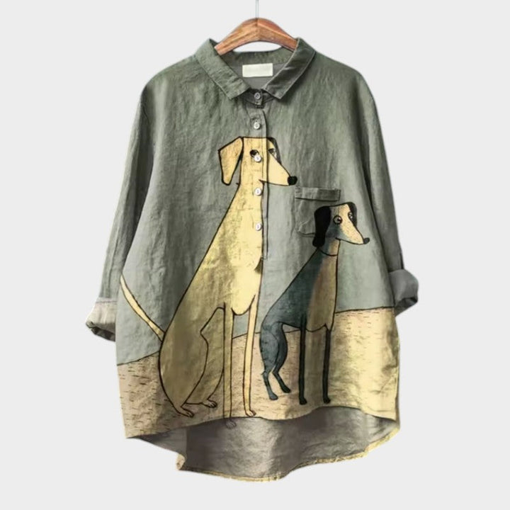 Amélie | Blouse d'Été Élégante