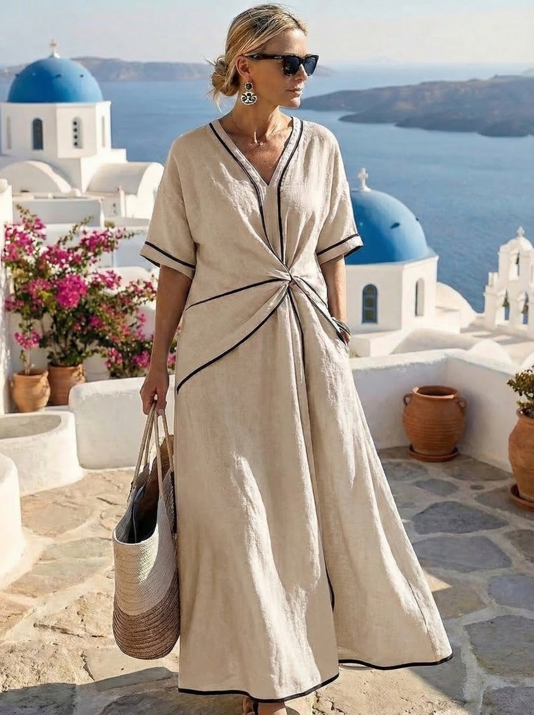 Santorin | Robe d'été