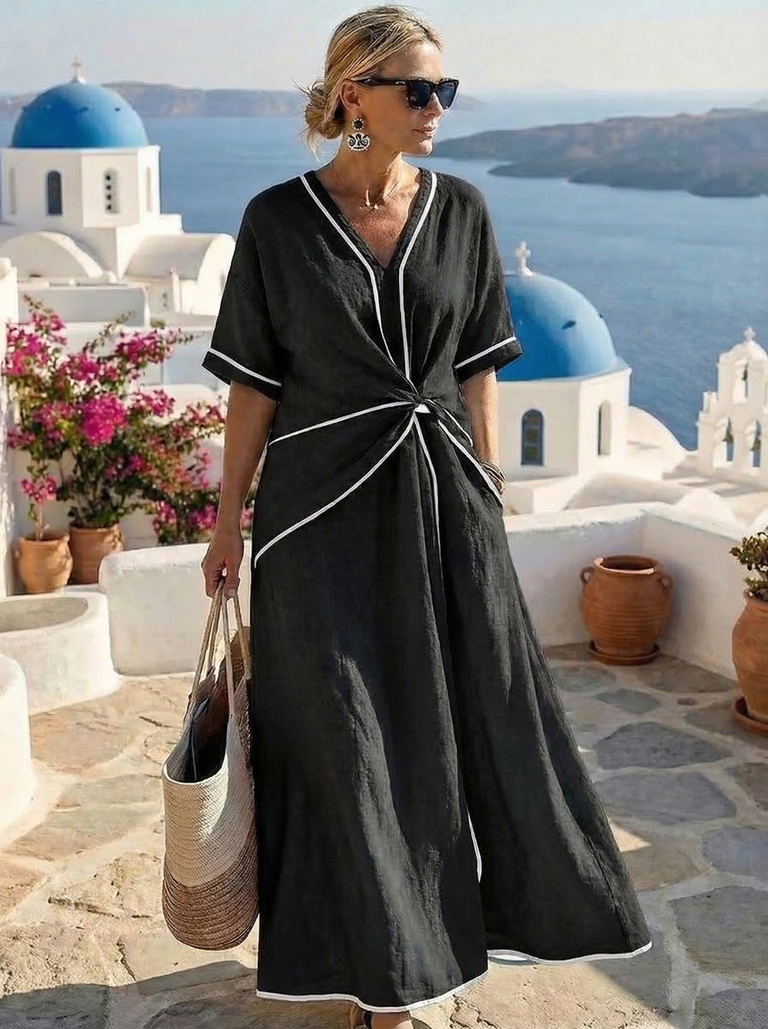 Santorin | Robe d'été
