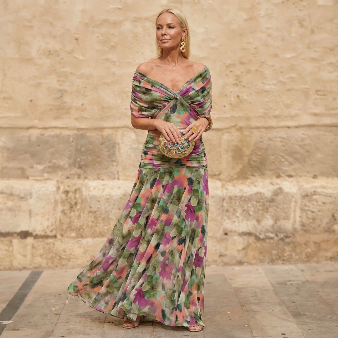 Kelsey | Robe Élégante et Colorée