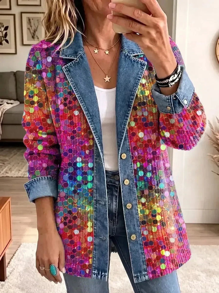 Kennedy | Veste Déclaration à Motif de Sequins