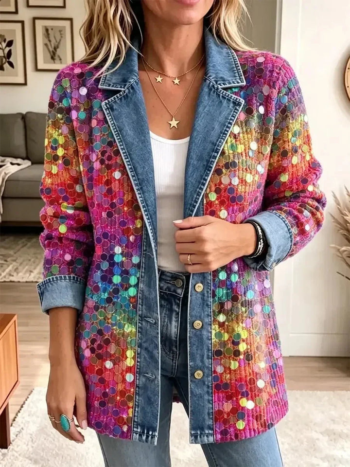 Kennedy | Veste Déclaration à Motif de Sequins