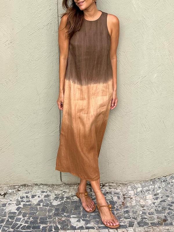 Heather - Robe Dégradé Décontractée