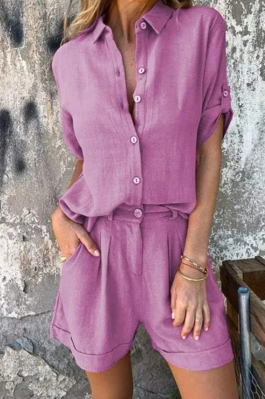 Melda - Ensemble Aéré Boutonné