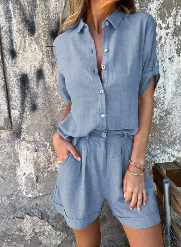 Melda - Ensemble Aéré Boutonné