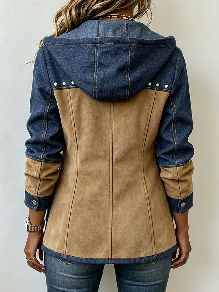 Marianne | Veste en patchwork avec capuche