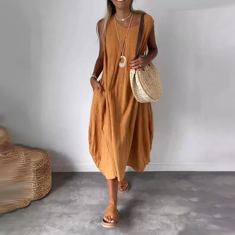 Amaris - Robe Décontractée Sans Manches