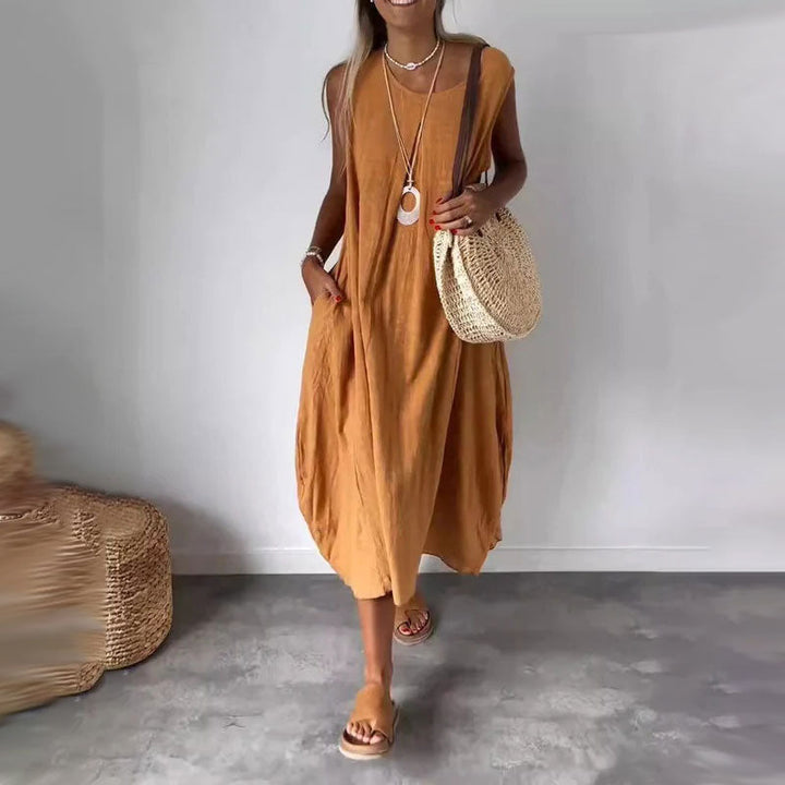 Amaris - Robe Décontractée Sans Manches