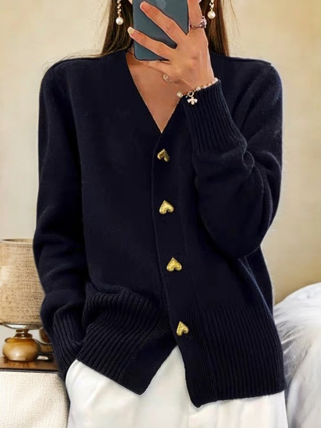 Amy | Cardigan Tricot Élégant