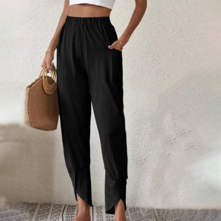 Essari - Pantalons à Ourlet Fendu